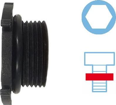 Corteco 49362592 - Surub de golire,baia de ulei - allinparts.ro