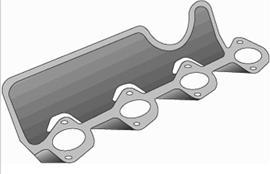 Corteco 460323P - Garnitura, galerie evacuare - allinparts.ro