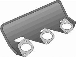 Corteco 460327H - Garnitura, galerie evacuare - allinparts.ro