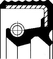 Corteco 49496850 - Simering, arbore cotit allinparts.ro