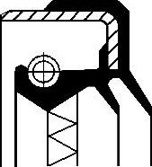 Corteco 01016689B - Simering, butuc roata allinparts.ro