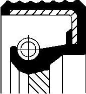 Corteco 15011263B - Simering, arbore cotit allinparts.ro