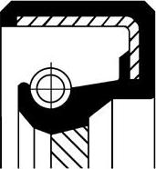 Corteco 15030307B - Simering, arbore cotit allinparts.ro