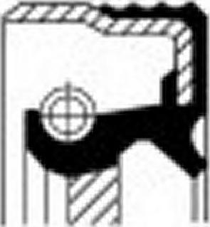 Corteco 12018321B - Simering, arbore cotit allinparts.ro