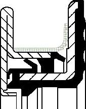 Corteco 20020690B - Simering, arbore cotit allinparts.ro