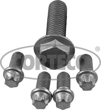 Corteco 80004897 - Set surub, disc curea-arbore cotit - allinparts.ro
