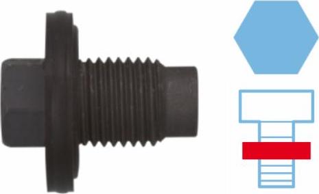 Corteco 220146S - Surub de golire,baia de ulei - allinparts.ro