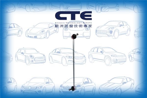 CTE CSL09028L - Brat / bieleta suspensie, stabilizator - allinparts.ro
