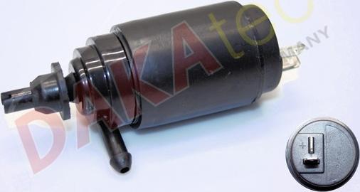 DAKAtec 40019W - Pompa de apa,spalare parbriz - allinparts.ro