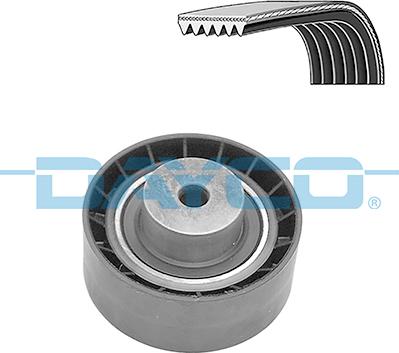DAYCO KPV604 - Set curea transmisie cu caneluri - allinparts.ro