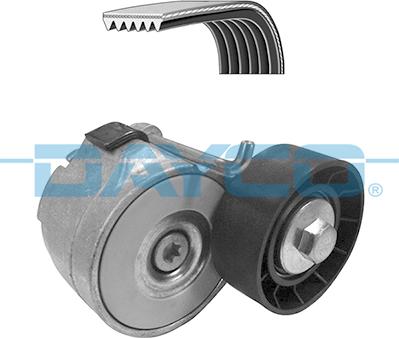 DAYCO KPV110 - Set curea transmisie cu caneluri allinparts.ro