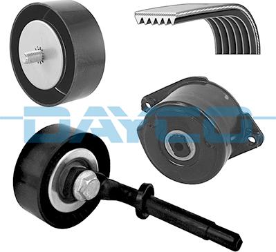 DAYCO KPV287 - Set curea transmisie cu caneluri - allinparts.ro
