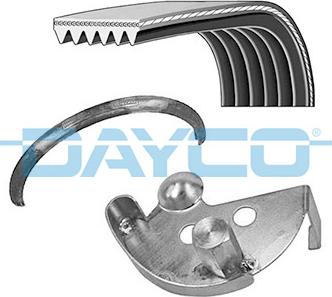 DAYCO PVE002 - Set curea transmisie cu caneluri - allinparts.ro