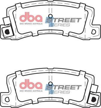 DBA Australia DB422SS - Set placute frana,frana disc allinparts.ro