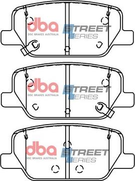 DBA Australia DB15090SS - Set placute frana,frana disc - allinparts.ro