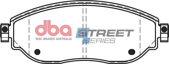 DBA Australia DB15055SS - Set placute frana,frana disc allinparts.ro