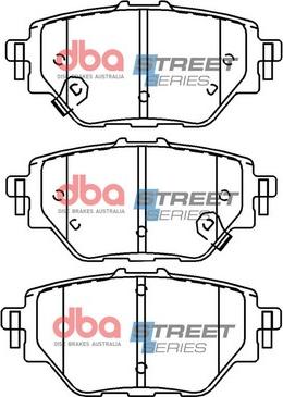 DBA Australia DB15066SS - Set placute frana,frana disc allinparts.ro