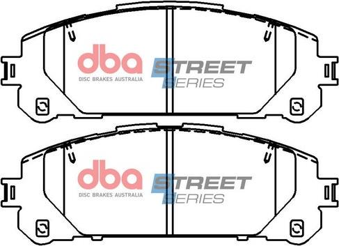DBA Australia DB15067SS - Set placute frana,frana disc allinparts.ro