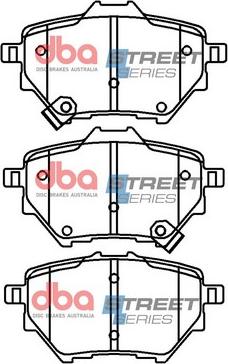 DBA Australia DB15084SS - Set placute frana,frana disc - allinparts.ro