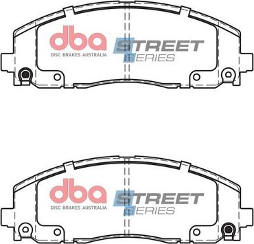 DBA Australia DB15038SS - Set placute frana,frana disc - allinparts.ro