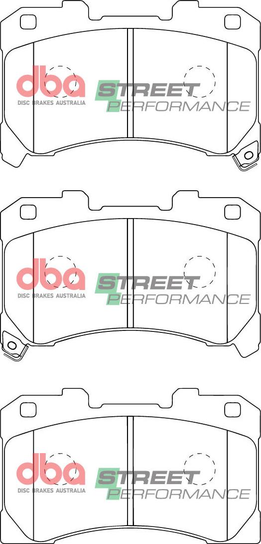 DBA Australia DB15147SP - Set placute frana de performanta allinparts.ro