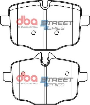 DBA Australia DB15109XP - Set placute frana de performanta - allinparts.ro