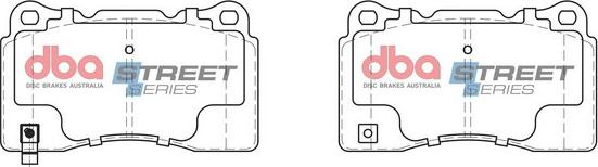 DBA Australia DB1678SS - Set placute frana,frana disc allinparts.ro