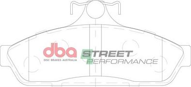 DBA Australia DB1086SP - Set placute frana de performanta allinparts.ro