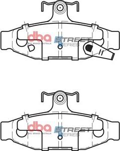 DBA Australia DB1106SS - Set placute frana,frana disc - allinparts.ro