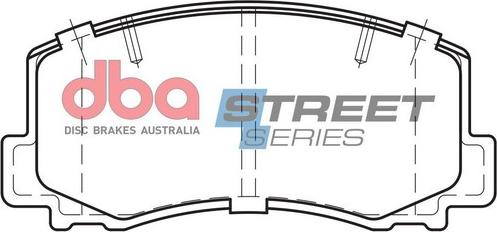 DBA Australia DB1103SS - Set placute frana,frana disc allinparts.ro