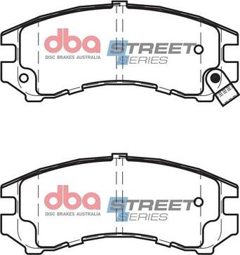 DBA Australia DB1117SS - Set placute frana,frana disc - allinparts.ro