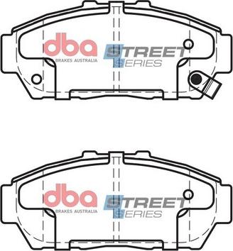 DBA Australia DB1292SS - Set placute frana,frana disc allinparts.ro