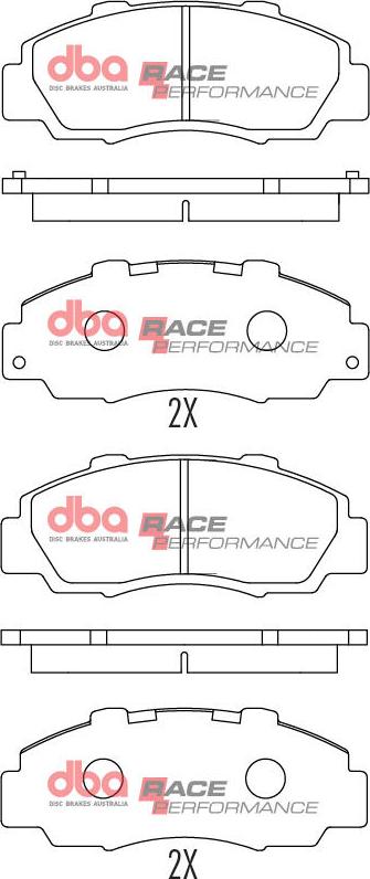 DBA Australia DB1206RP - Set placute frana,frana disc - allinparts.ro