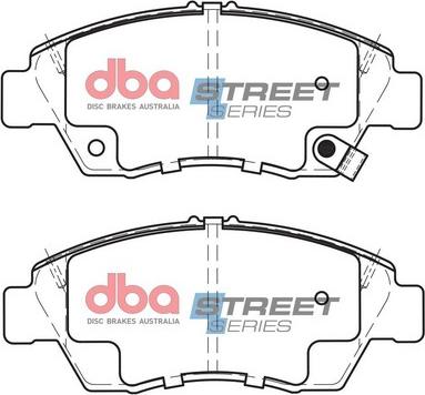 DBA Australia DB1286SS - Set placute frana,frana disc allinparts.ro