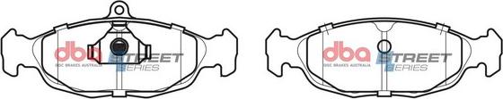 DBA Australia DB1275SS - Set placute frana,frana disc - allinparts.ro