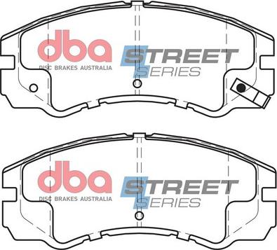 DBA Australia DB1270SS - Set placute frana,frana disc allinparts.ro