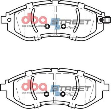 DBA Australia DB1748SS - Set placute frana,frana disc - allinparts.ro