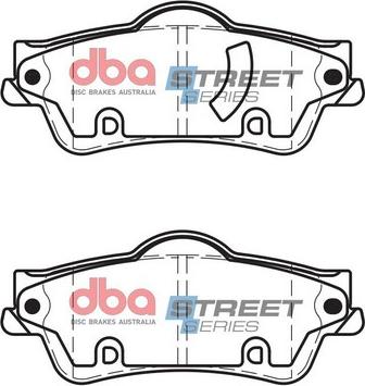 DBA Australia DB1766SS - Set placute frana,frana disc allinparts.ro