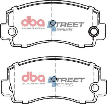DBA Australia DB170SS - Set placute frana,frana disc - allinparts.ro