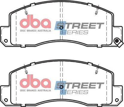 DBA Australia DB394SS - Set placute frana,frana disc allinparts.ro