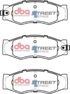 DBA Australia DB382SS - Set placute frana,frana disc - allinparts.ro
