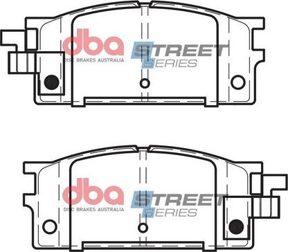 DBA Australia DB327SS - Set placute frana,frana disc allinparts.ro
