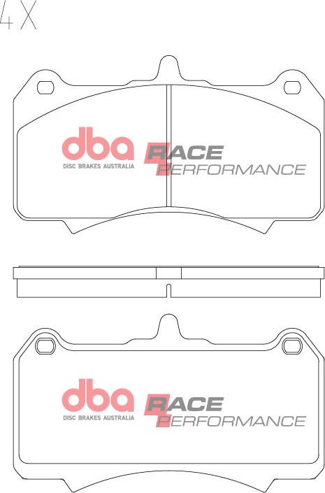 DBA Australia DB2317RP - Set placute frana,frana disc allinparts.ro