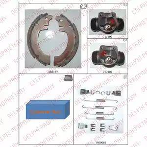 Delphi 635 - Set saboti frana - allinparts.ro