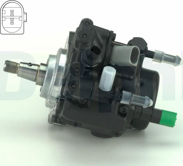 Delphi 28269520-12B1 - Pompa de inalta presiune allinparts.ro