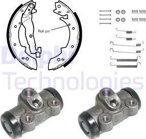 Delphi 747 - Set saboti frana - allinparts.ro