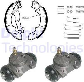 Delphi 768 - Set saboti frana - allinparts.ro