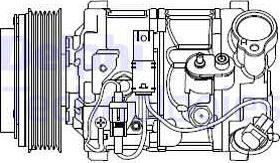 Delphi CS20545 - Compresor, climatizare - allinparts.ro