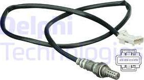 Delphi ES20115 - Sonda Lambda allinparts.ro