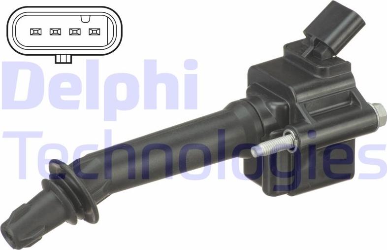 Delphi GN10796-12B1 - Bobina de inductie - allinparts.ro